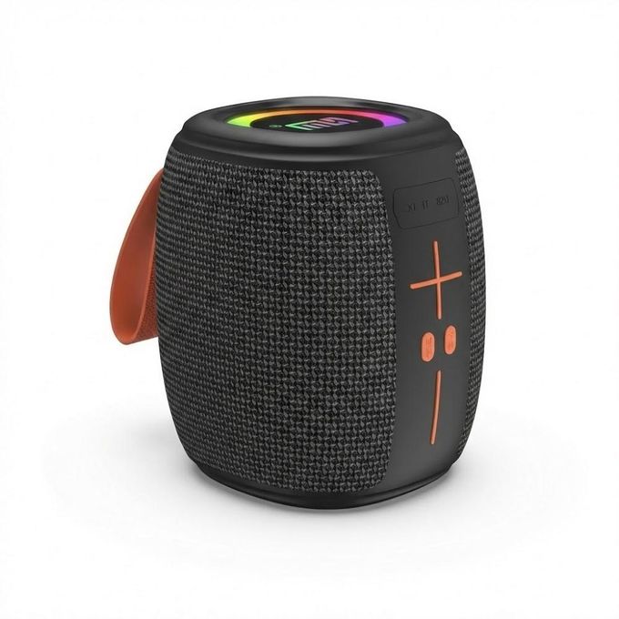 HM-805 Portable Bluetooth Speaker with RGB Lights, Powerful Crystal Clear Sound, IPX4 Waterproof, Bluetooth 5.3, TWS Paring, FM Radio, Wireless Speaker for Outdoor, Gift Ideas