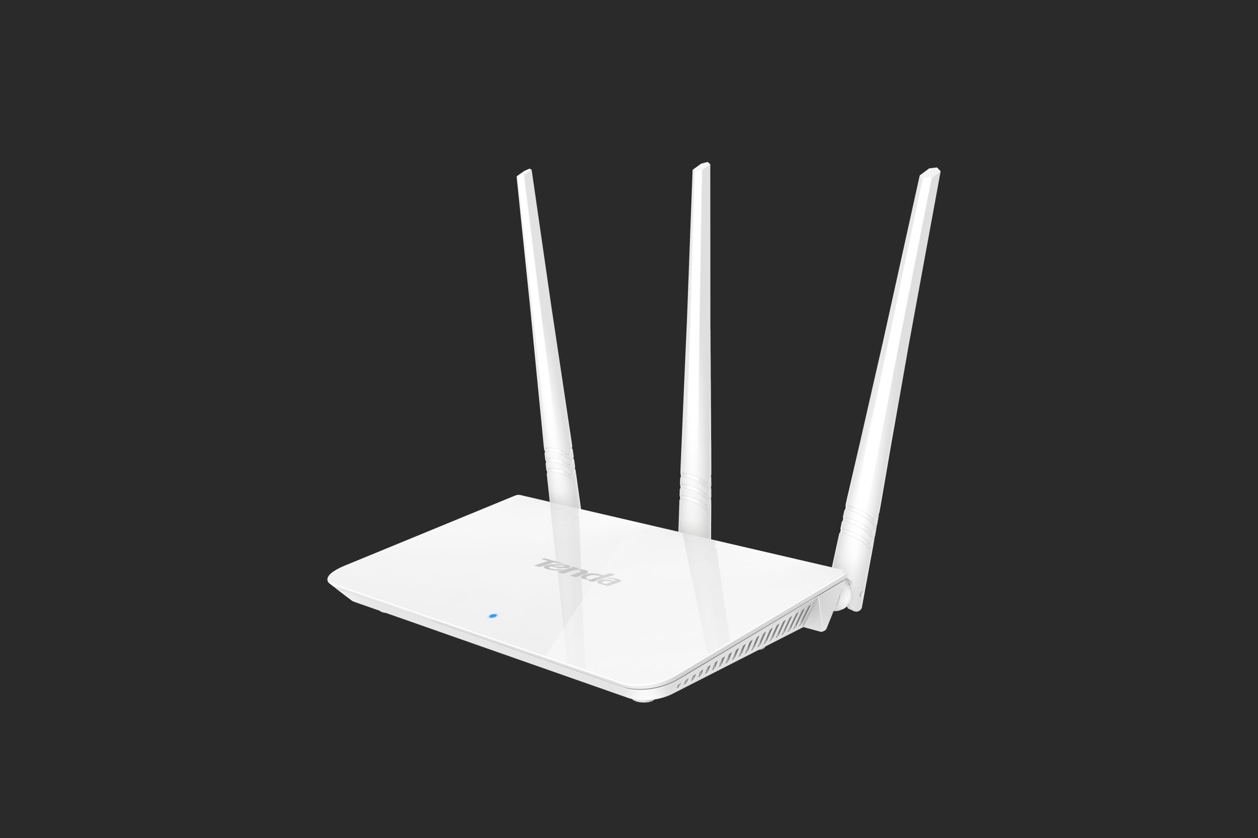 Tenda F3, 300Mbps wireless router with 3 fixed antenna, 3 LAN 1WAN port at ₹ 940/piece