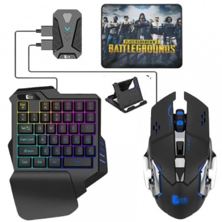 5 In 1 Wired Gaming Combo MK500 Gaming Keyboard, Mouse, Headset, Mouse Pad & More RGB Light Setup Zonex.com.bd