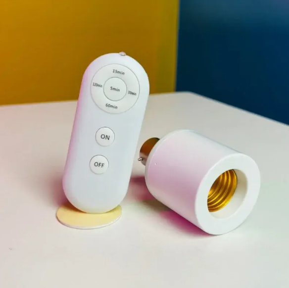 Wireless Remote Control Lamp Holder B22 to E27 Price in Bangladesh Zonex.com.bd